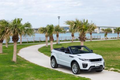 レンジローバーイヴォークコンバーチブル3時間9,800円で登場